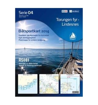 Båtsportkart 04 (D) - 1:50 000, Papir Torungen Fyr - Lindesnes